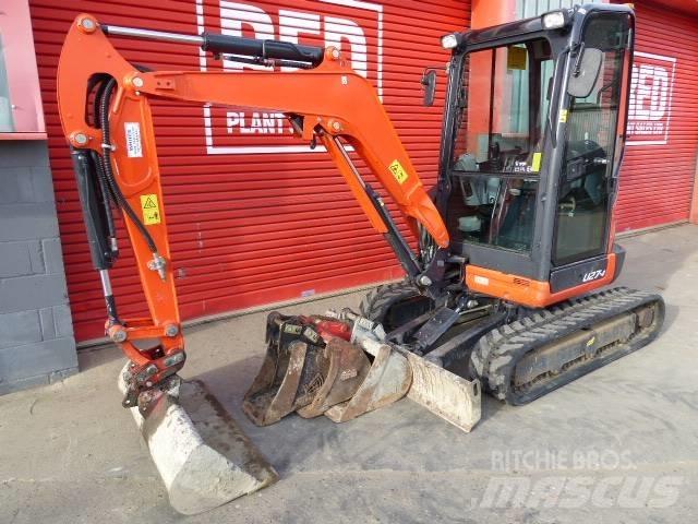 Kubota U 27-4 Mini bageri < 7t