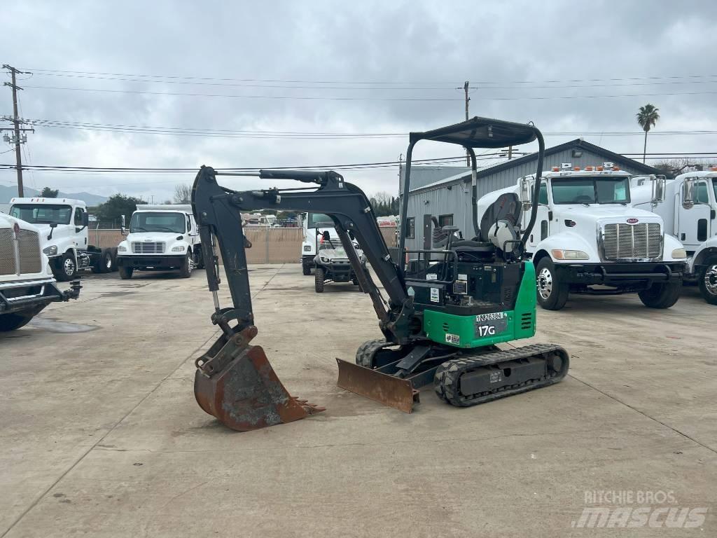 John Deere 17G Mini bageri < 7t