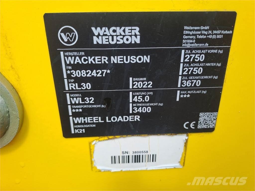 Wacker Neuson WL32 Utovarivači na točkove