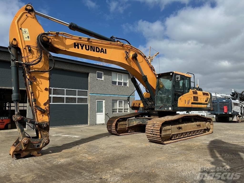 Hyundai HX 380 L Bageri guseničari