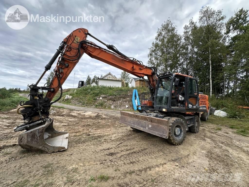 Doosan DX 170 W Bageri točkaši