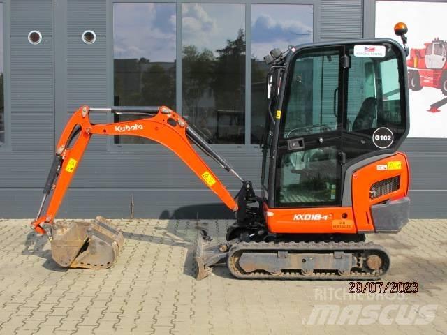 Kubota KX 018-4 Mini bageri < 7t
