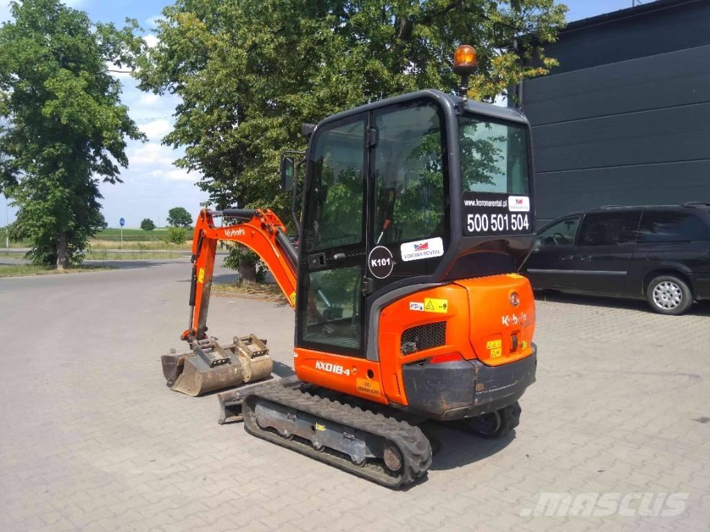 Kubota KX 018-4 Mini bageri < 7t