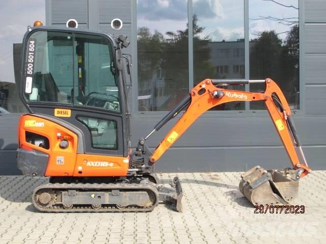 Kubota KX 018-4 Mini bageri < 7t