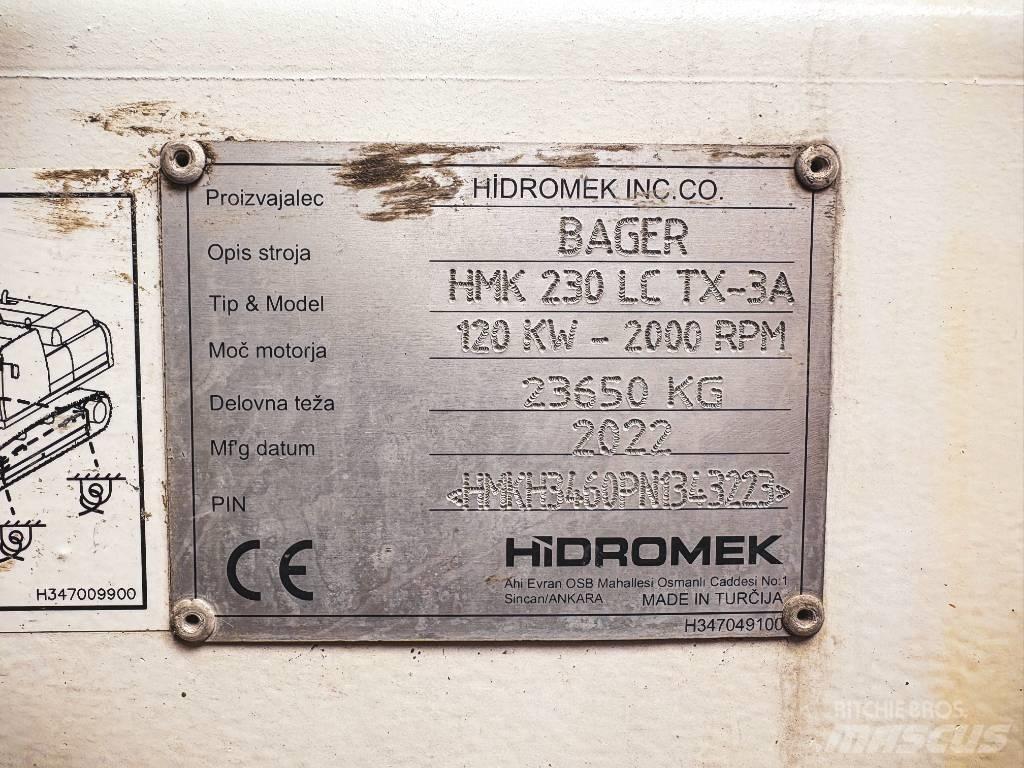Hidromek 230 LC TX Bageri guseničari