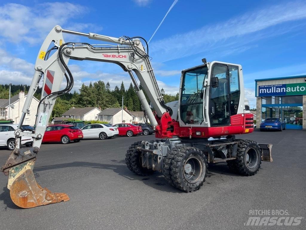 Takeuchi TB295W Bageri točkaši