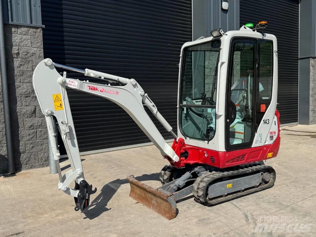 Takeuchi TB 216 Mini bageri < 7t