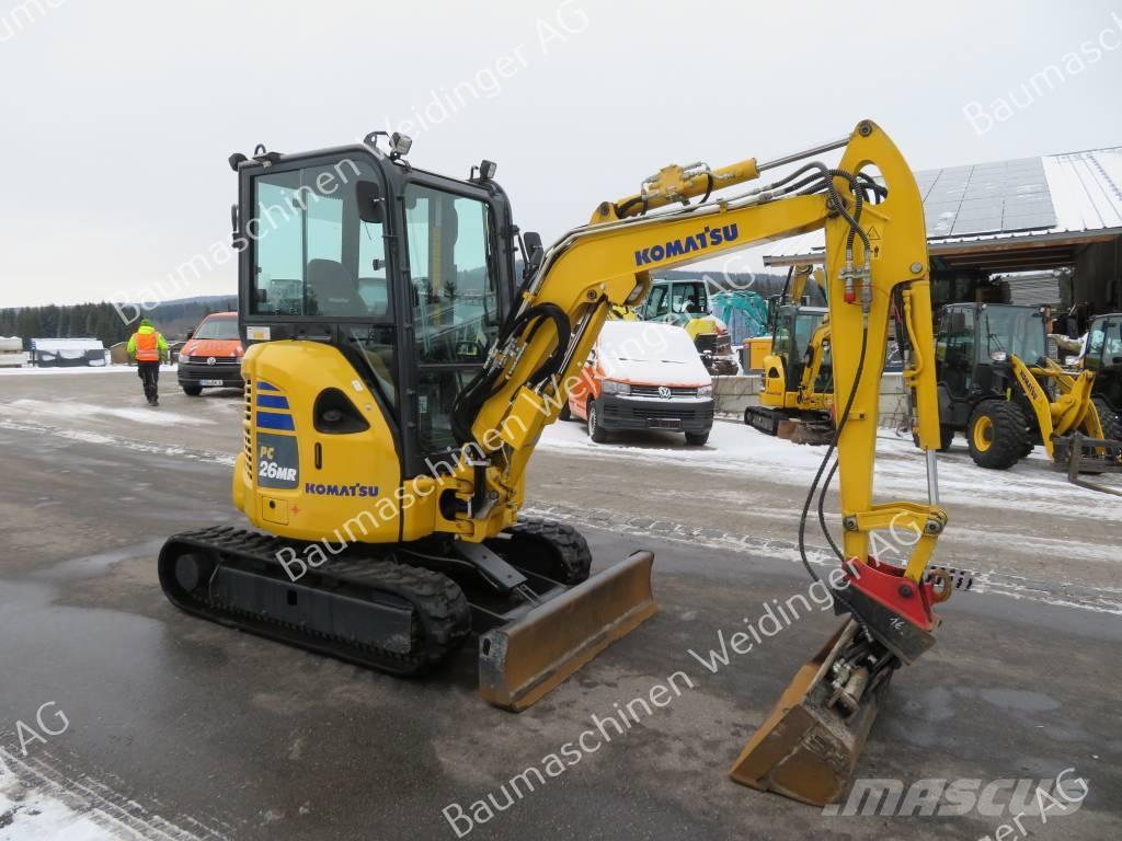 Komatsu PC 26 MR-5 Mini bageri < 7t