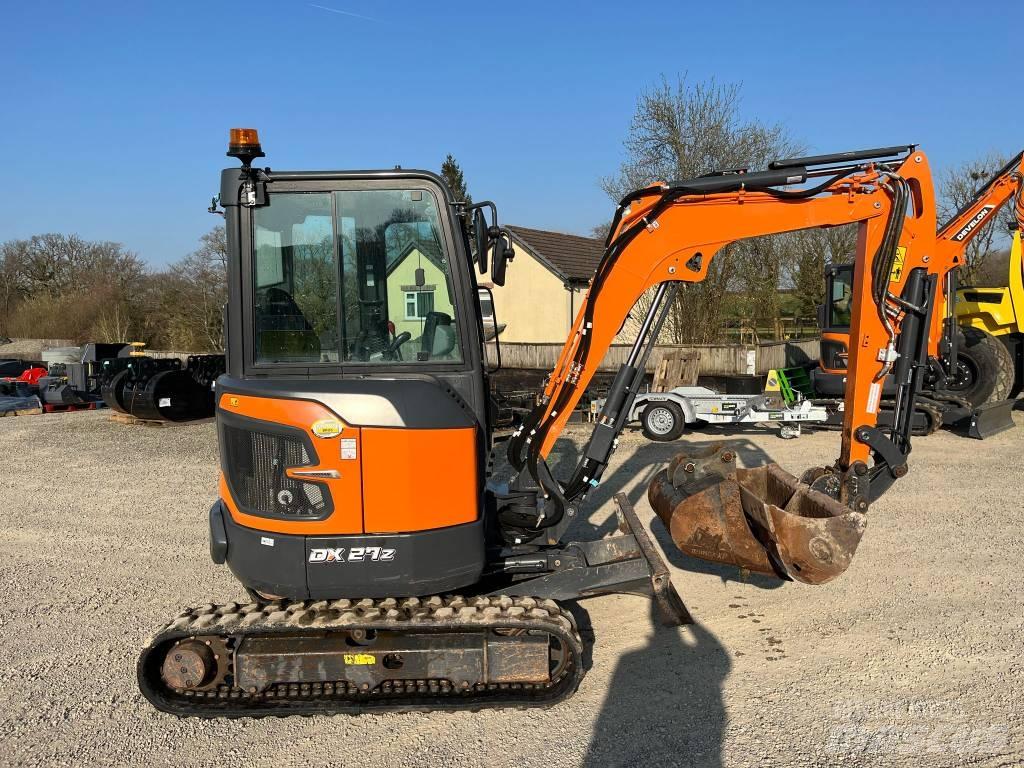 Doosan DX27z-7 Mini bageri < 7t