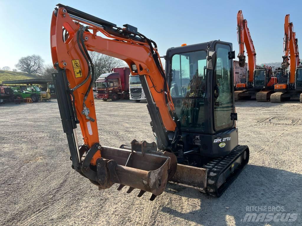 Doosan DX27z-7 Mini bageri < 7t