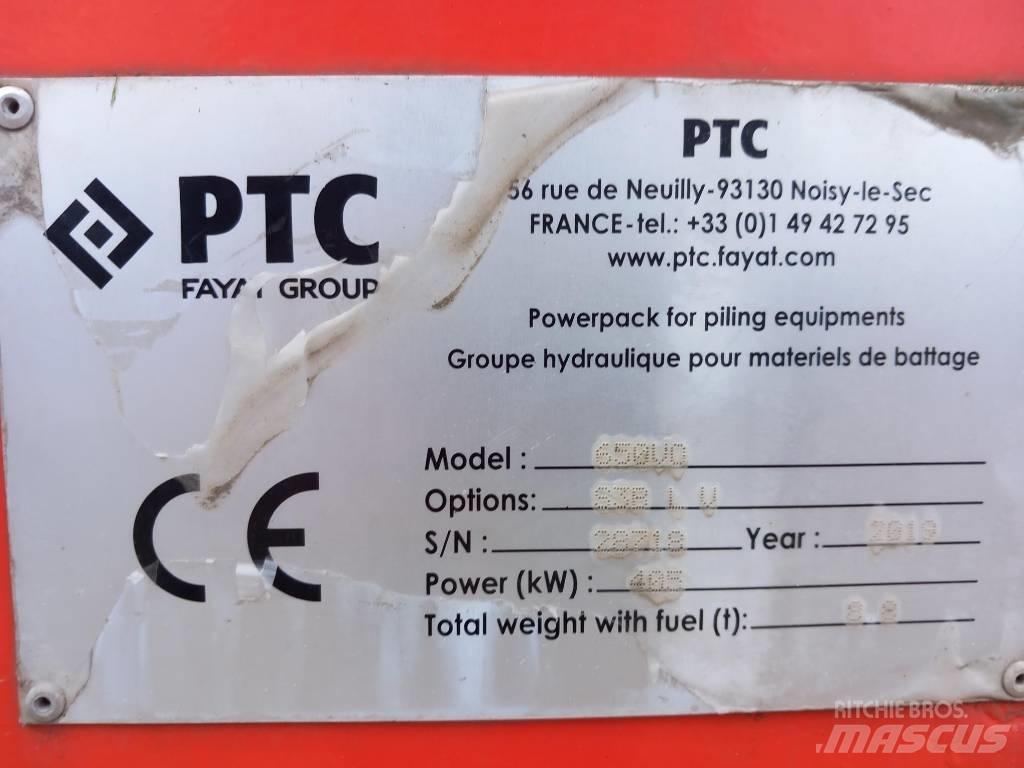 PTC 32HFV Vibracijoni zabijači stubova
