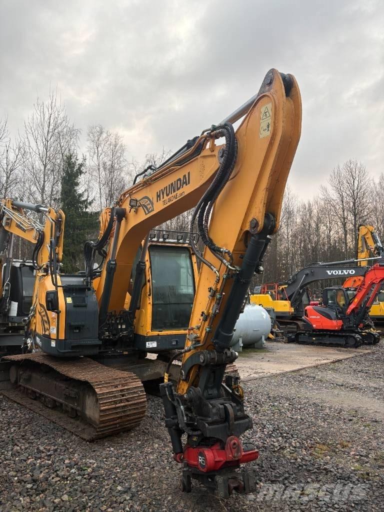 Hyundai HX 145 LCR Bageri guseničari