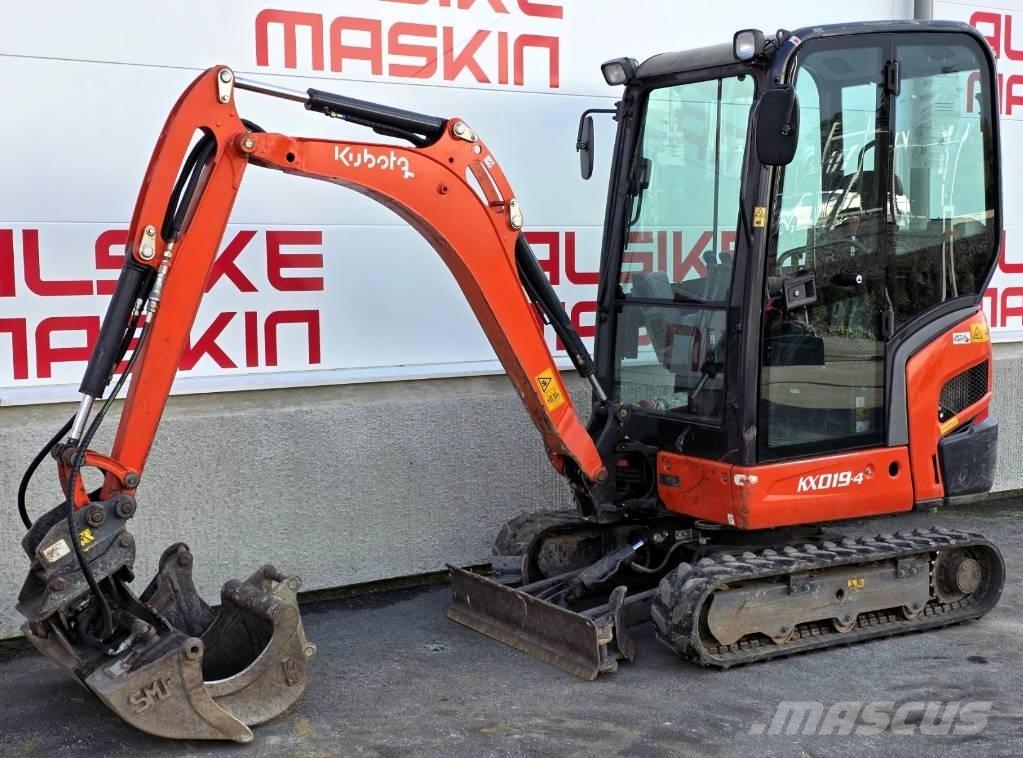 Kubota KX 019-4 Mini bageri < 7t