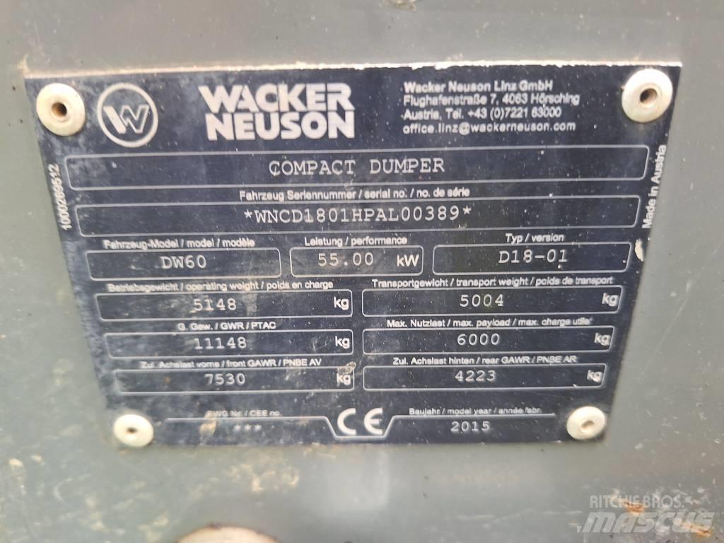Wacker Neuson DW 60 Damperi za gradilište