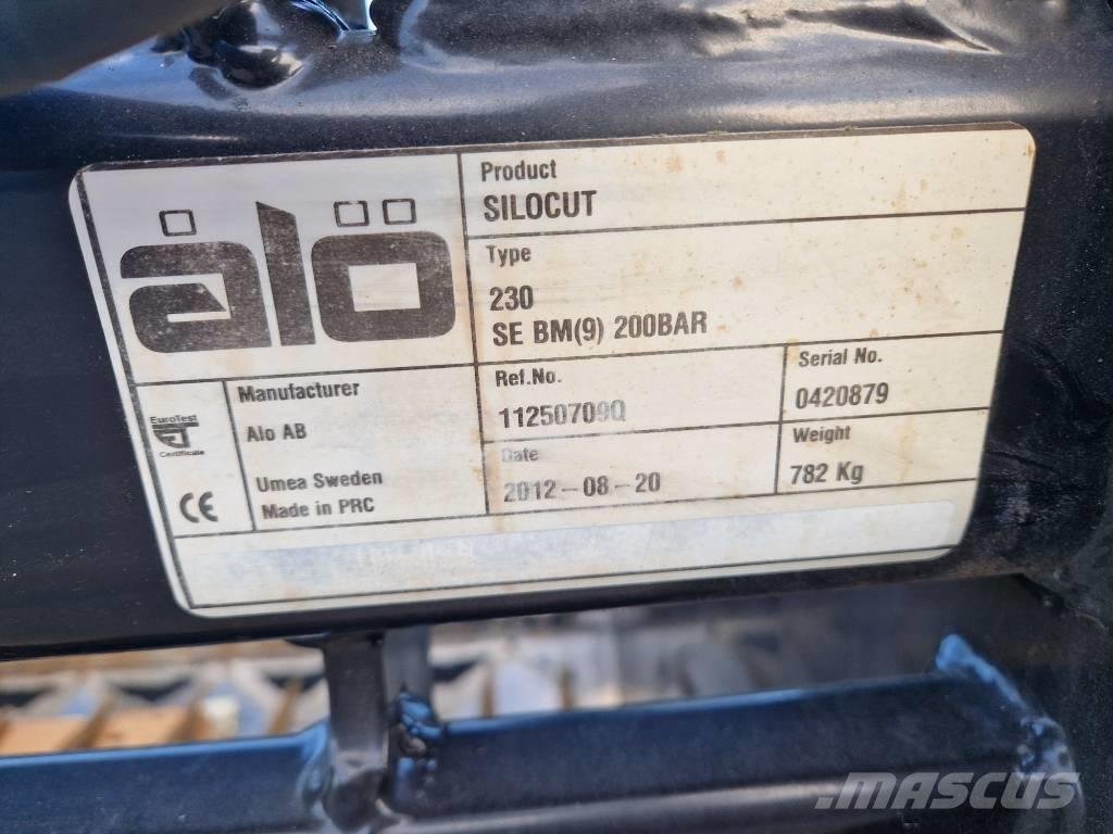 Ålö Silocut 230 . S-BM Oprema za prednji utovarivač