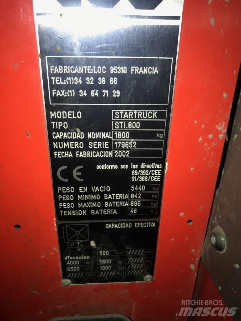 Manitou STARTRUCK Električni viljuškari