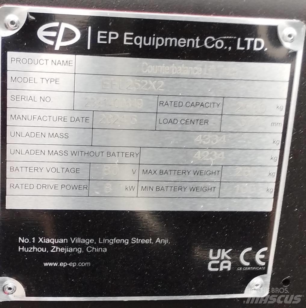 EP EFL 252 X LI-ON Električni viljuškari