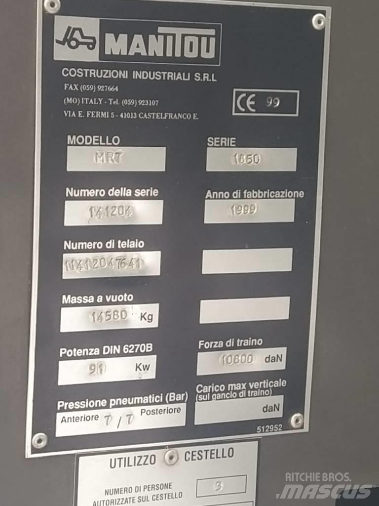 Manitou MRT 1850 Teleskopski viljuškari