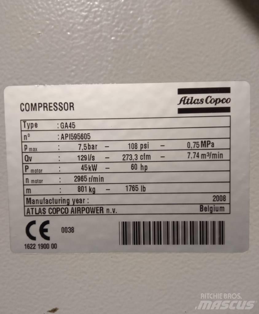 Atlas Copco GA45 Kompresori