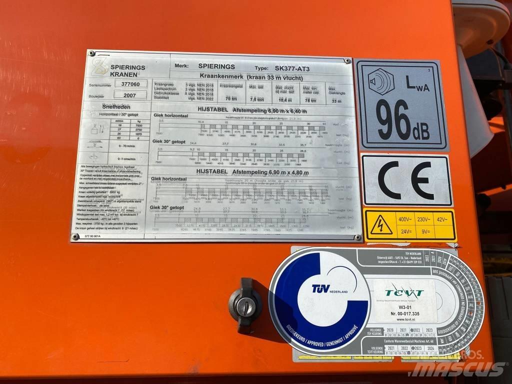 Spierings SK377 Kranovi tornjevi