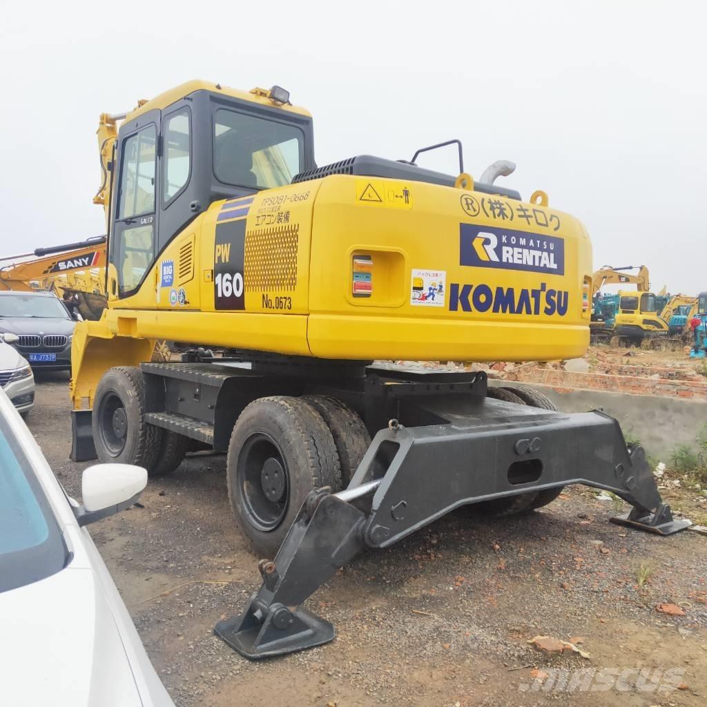 Komatsu PW160W-7 Bageri točkaši