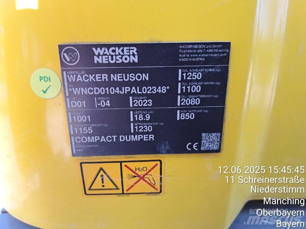 Wacker Neuson 1001 Damperi za gradilište