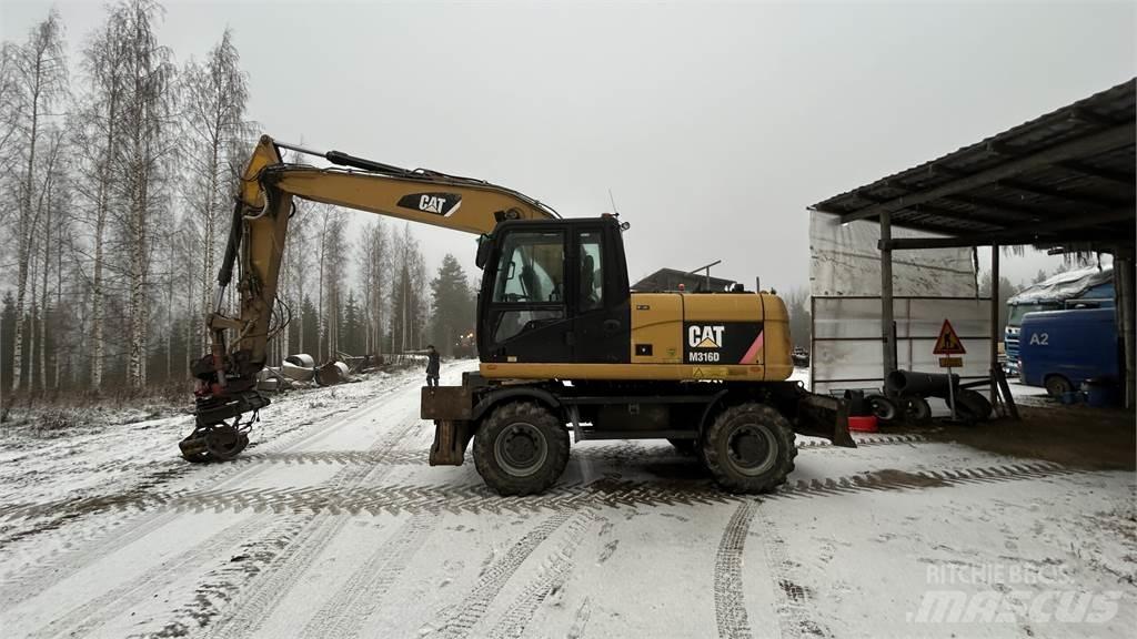 CAT 316 D Bageri točkaši