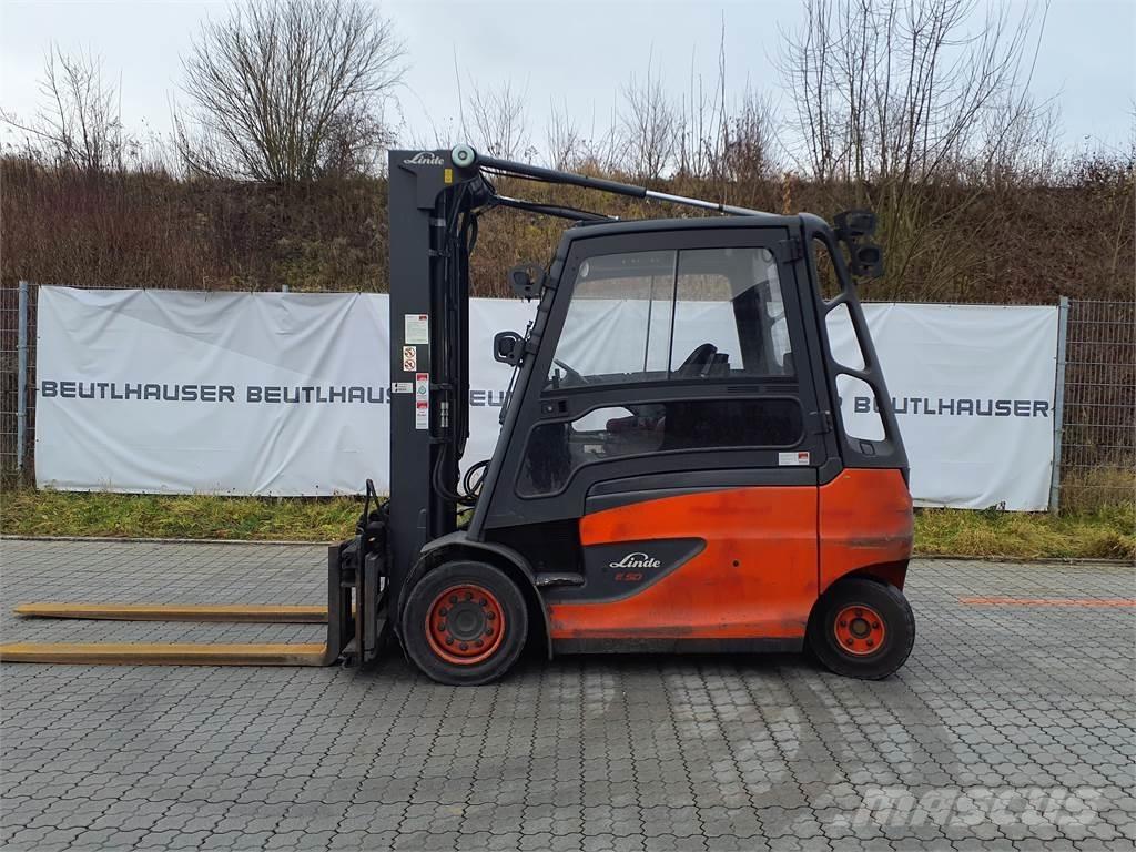 Linde E50HL Električni viljuškari