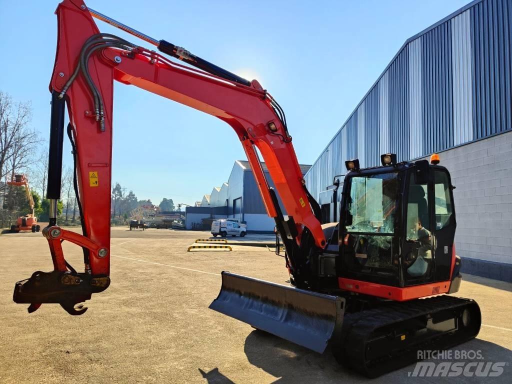 Kubota KX080-4a2 Midi bageri 7t – 12t