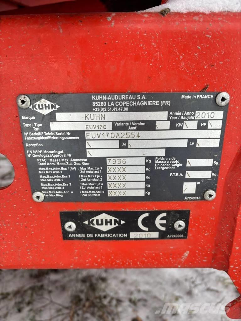 Kuhn EuroMix 1270 Oprema za istovaranje silosa