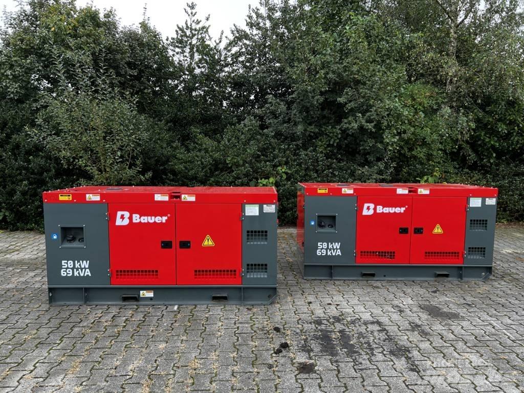 Bauer 69 KVA Dizel generatori