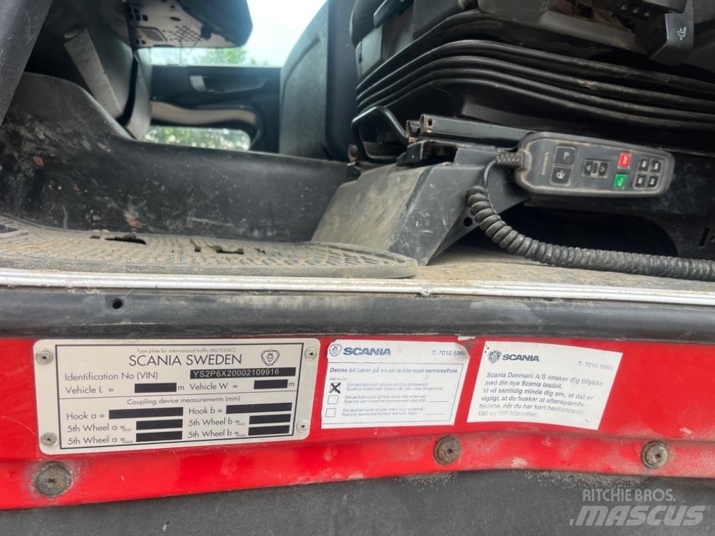 Scania P 320 Rol kiper kamioni sa kukom za podizanje tereta