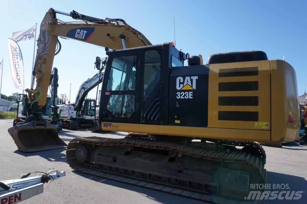 CAT 323EL *Uthyres* Bageri guseničari