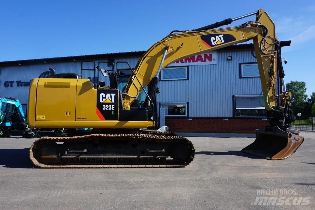 CAT 323EL *Uthyres* Bageri guseničari