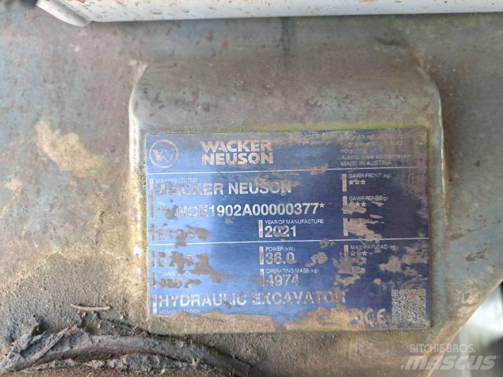 Wacker Neuson EZ50 Bageri guseničari