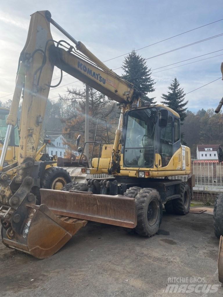 Komatsu PW 130-7K Bageri točkaši