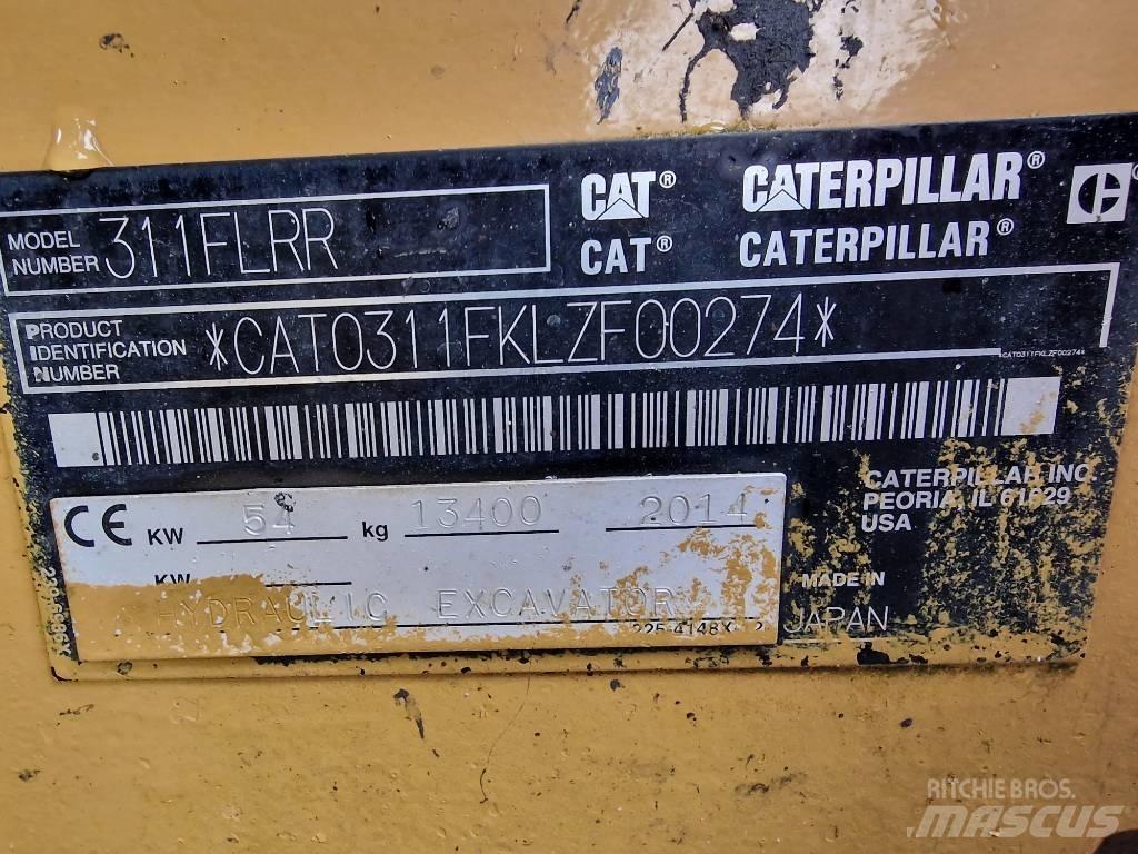 CAT 311 F LRR Bageri guseničari