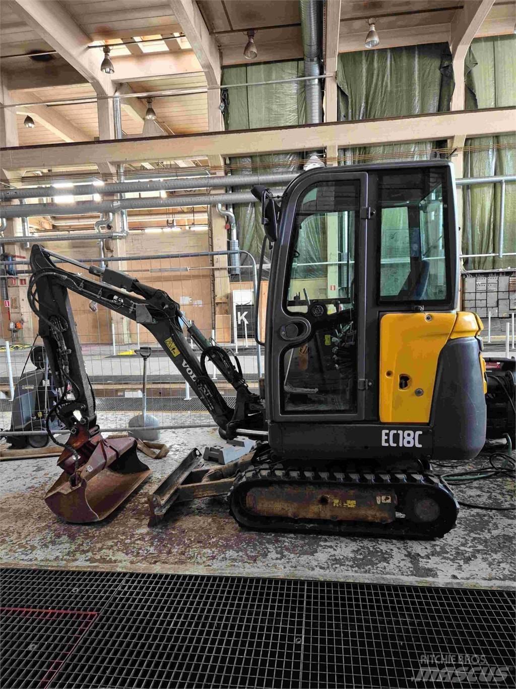 Volvo EC18C Mini bageri < 7t