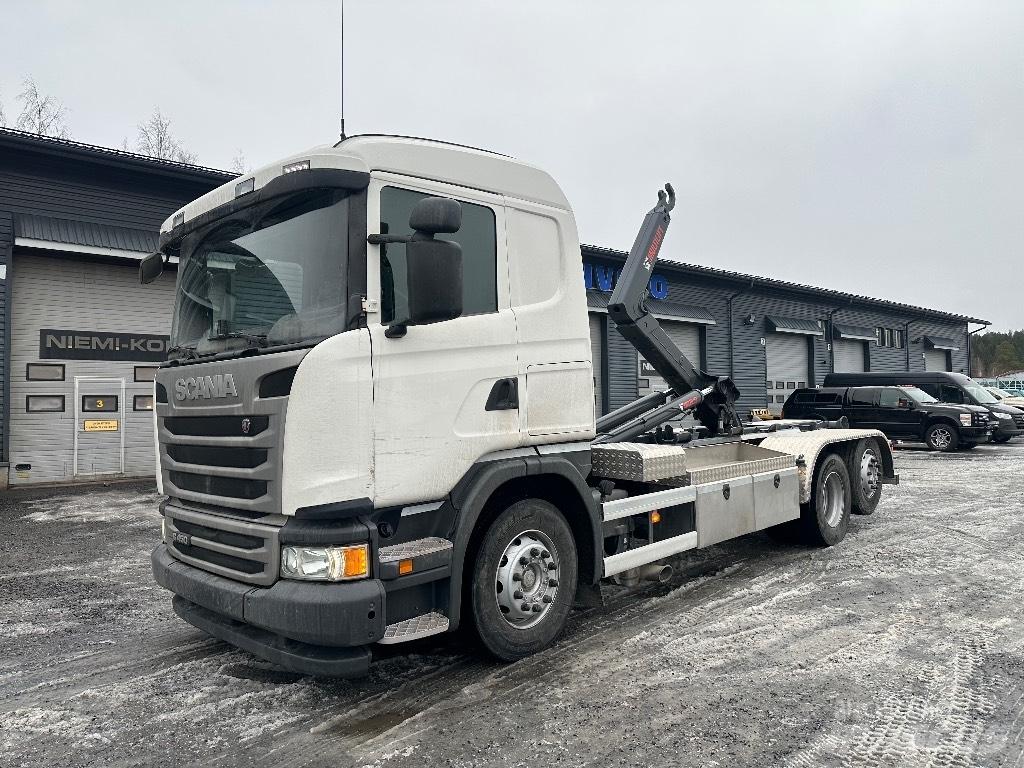 Scania G450 6x2*4 Rol kiper kamioni sa kukom za podizanje tereta