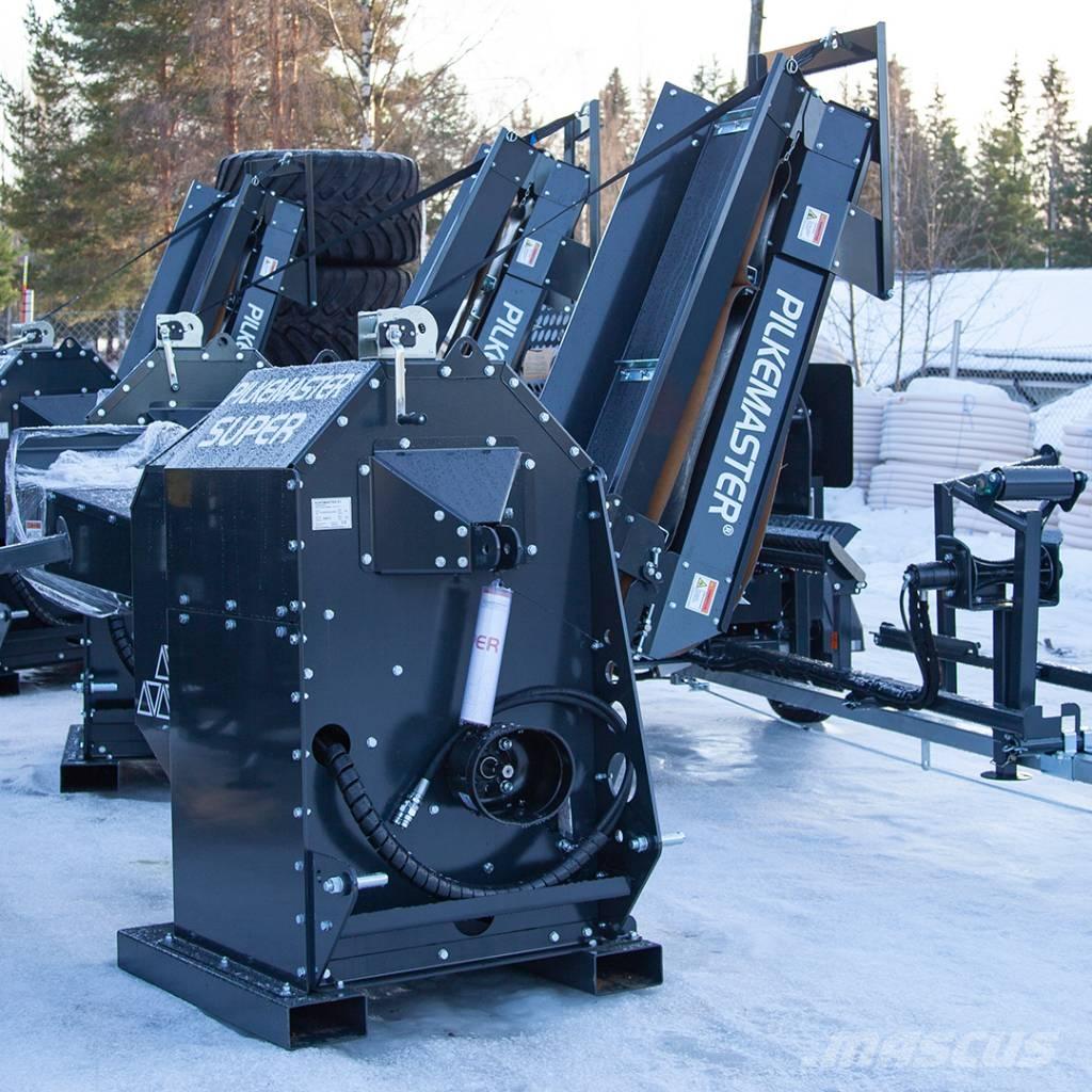 Pilkemaster SUPER Cepači za drva, drobilice za drvo i strugači