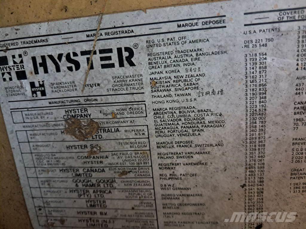 Hyster H2.50J Dizelski viljuškari