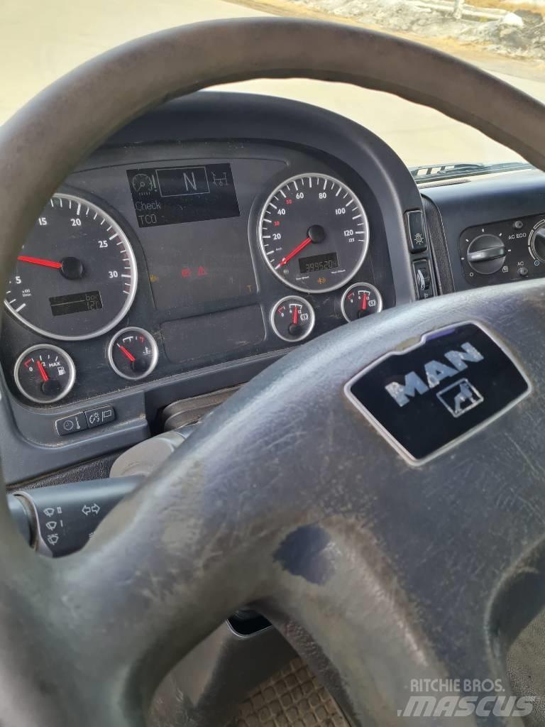 MAN TGA 26.480 Rol kiper kamioni sa kukom za podizanje tereta