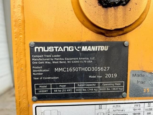 Mustang 1650RT Skid steer mini utovarivači