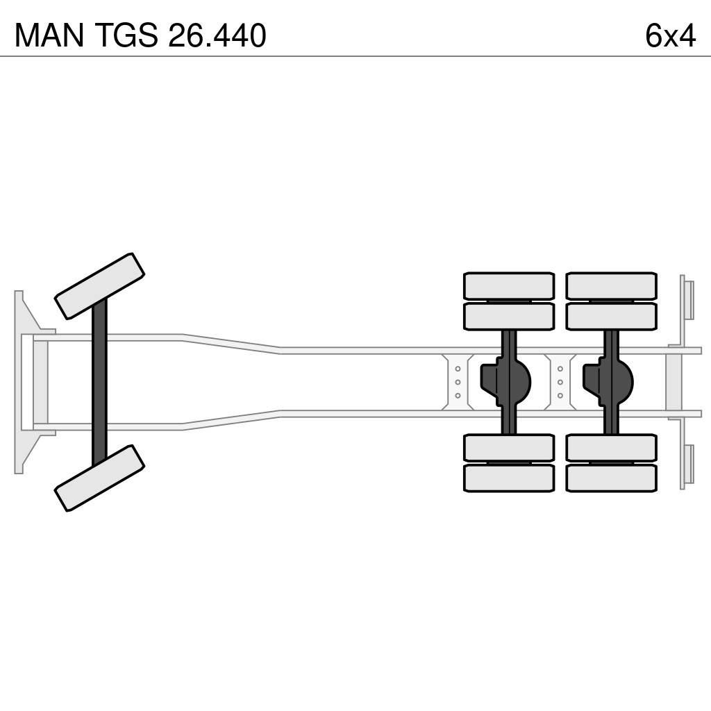 MAN TGS 26.440 Kiperi kamioni