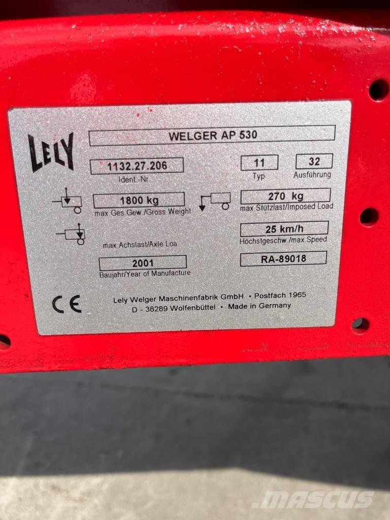 Welger AP530 Prese/balirke za četvrtaste bale