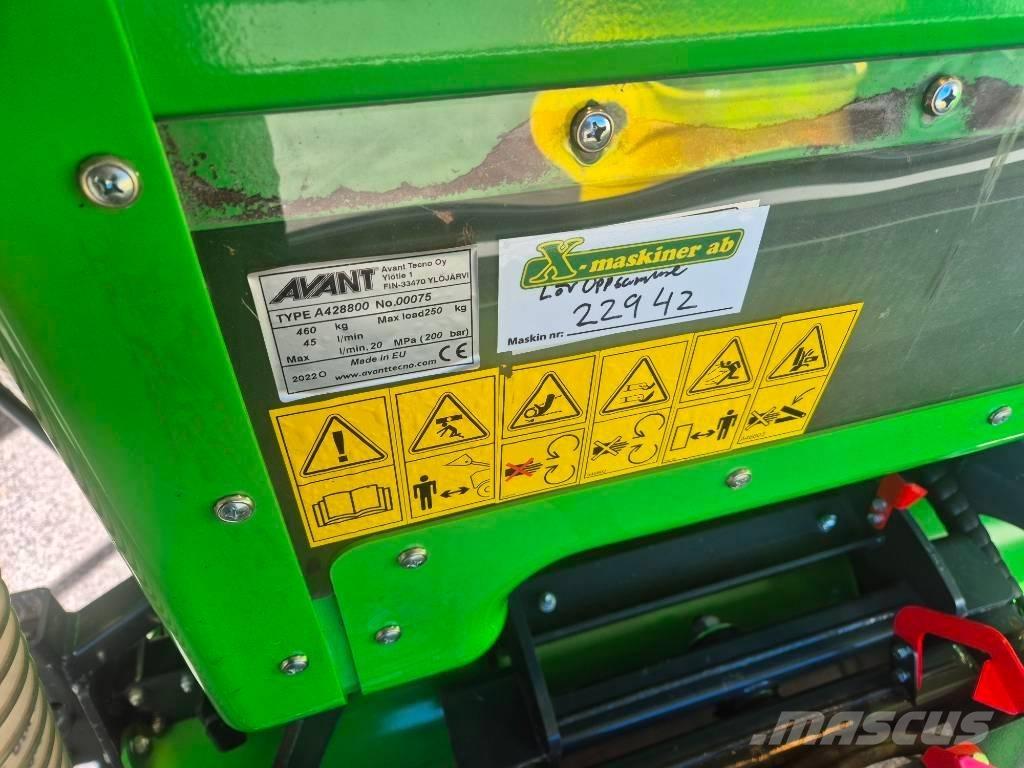 Avant Lövsug DEMO Skid steer mini utovarivači
