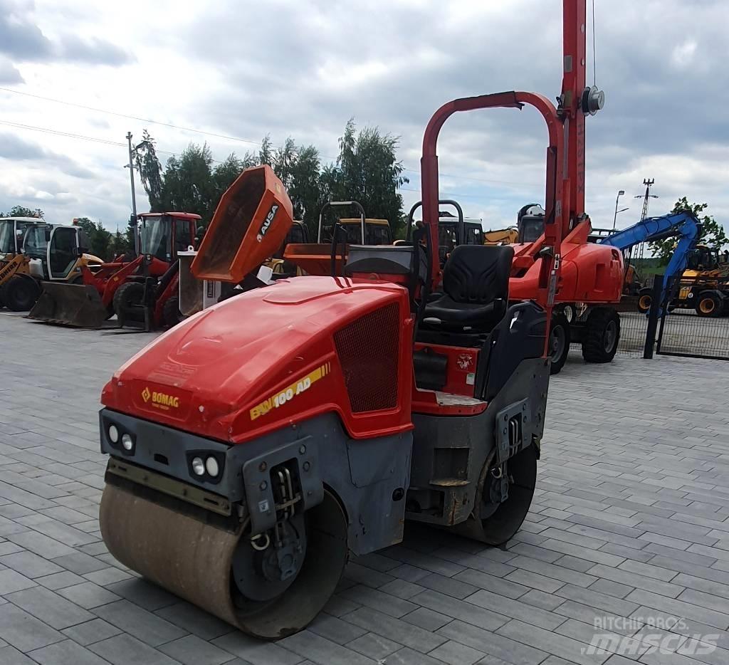Bomag BW 100 AD-5 Valjci sa duplim bubnjem