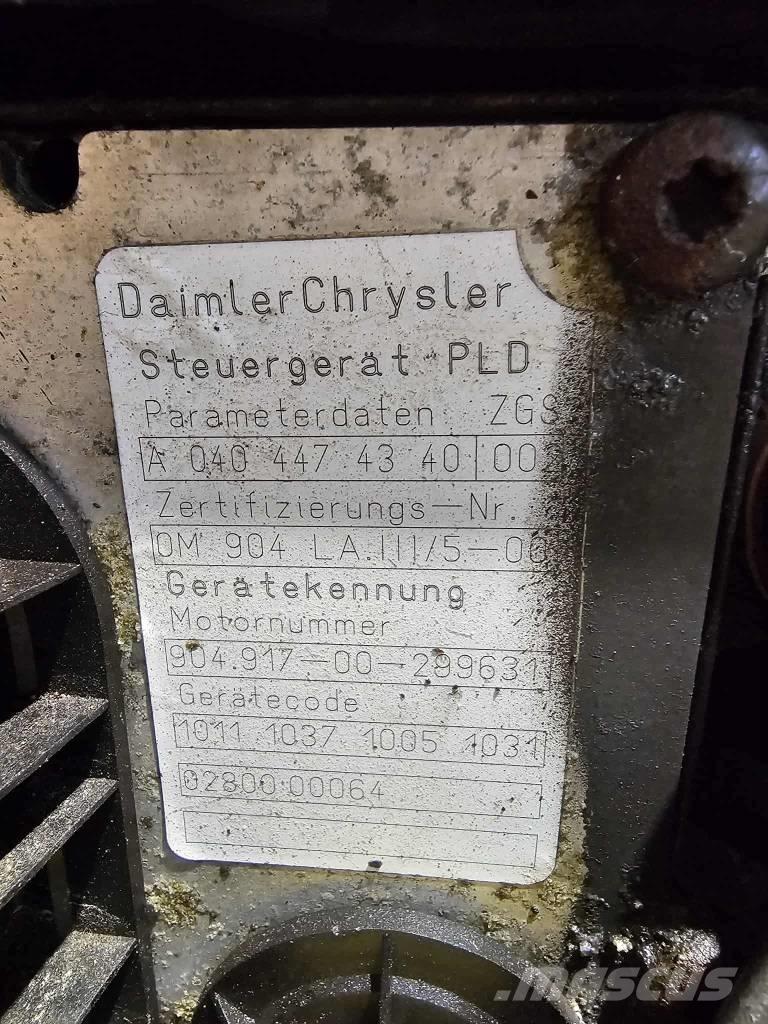 Mercedes-Benz LA904 Motori za građevinarstvo