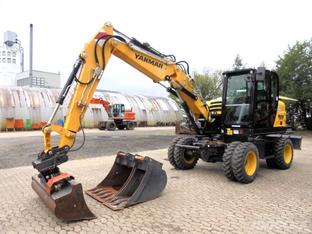 Yanmar B 95 W Bageri točkaši