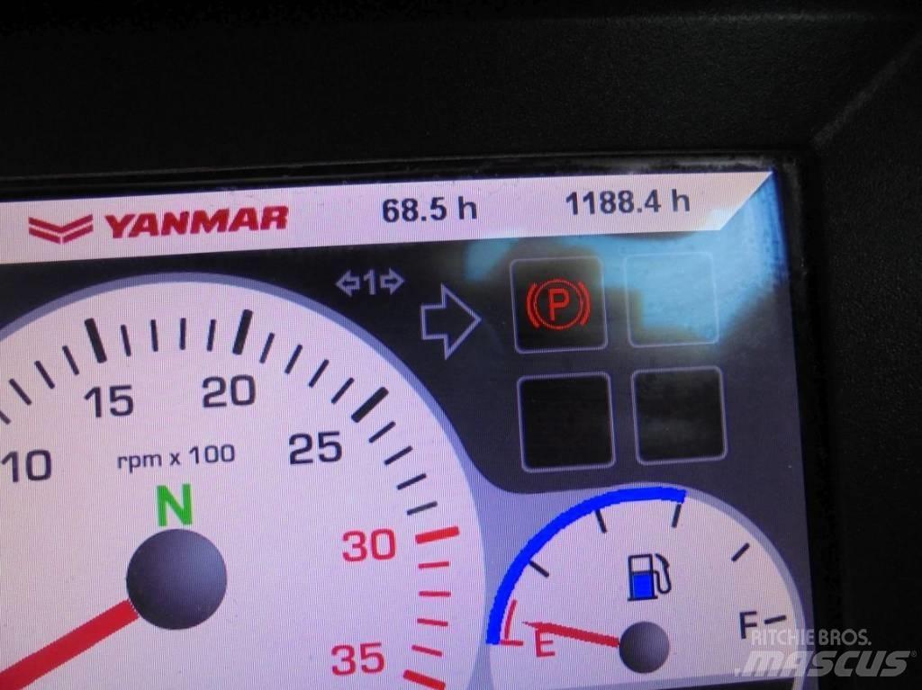 Yanmar B 95 W Bageri točkaši